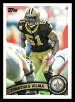 2011 Topps Base Set #345 Jonathan Vilma