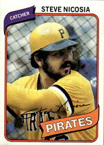 1980 Topps Base Set #519 Steve Nicosia