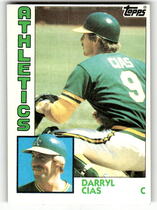 1984 Topps Base Set #159 Darryl Cias