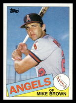 1985 Topps Base Set #258 Mike Brown