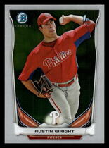 2014 Bowman Chrome Prospects #BCP80 Austin Wright