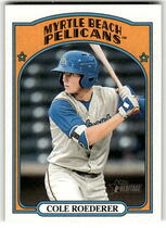 2021 Topps Heritage Minor League #142 Cole Roederer