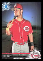 2017 Bowman Chrome Draft #BDC-163 Chris Okey