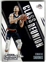 2016 Panini Contenders Draft Picks Class Reunion #16 Domantas Sabonis