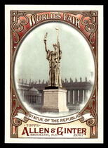 2017 Topps Allen & Ginter Worlds Fair #WF-18 Statue Of The Republic