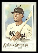 2020 Topps Allen & Ginter #222 Isan Diaz