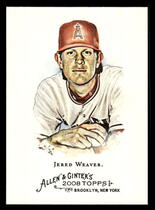 2008 Topps Allen & Ginter #234 Jered Weaver