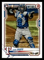 2021 Bowman Base Set #23 Sam Huff