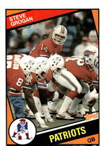 1984 Topps Base Set #136 Steve Grogan