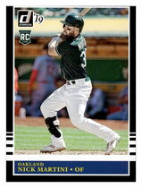 2019 Donruss Base Set #249 Nick Martini