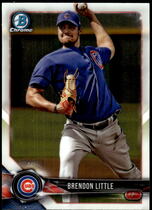 2018 Bowman Chrome Prospects #BCP233 Brendon Little