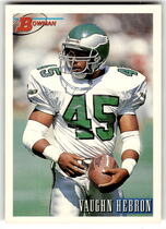 1993 Bowman Base Set #7 Vaughn Hebron