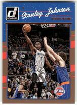 2016 Donruss Base Set #100 Stanley Johnson