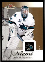 2013 Fleer Showcase #82 Antti Niemi