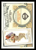 2012 Topps Allen and Ginter Whats in a Name #WIN44 James Calvin Rollins