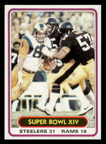 1980 Topps Base Set #494 Super Bowl XIV