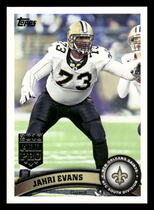 2011 Topps Base Set #195 Jahri Evans