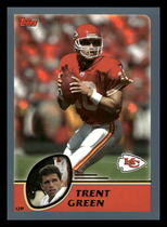 2003 Topps Base Set #34 Trent Green