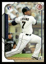 2015 Bowman Base Set #123 Rymer Liriano