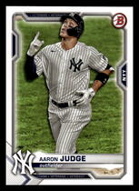 2021 Bowman Base Set #74 Aaron Judge