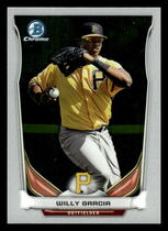 2014 Bowman Chrome Prospects Series 2 #BCP9 Willy Garcia