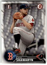2016 Bowman Draft Picks and Prospects #BD-95 Mike Shawaryn