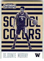 2016 Panini Contenders Draft Picks School Colors #15 Dejounte Murray