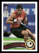 2011 Topps Base Set #355 Evan Royster