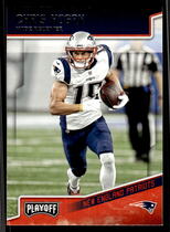 2018 Playoff Base Set #129 Chris Hogan