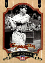 2012 Panini Cooperstown #41 Mickey Cochrane