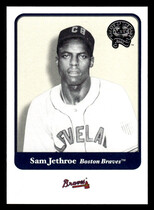 2001 Fleer Greats Of The Game #57 Sam Jethroe