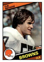 1984 Topps Base Set #56 Clay Matthews