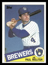 1985 Topps Base Set #522 Paul Molitor