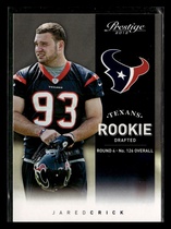 2012 Panini Prestige #209 Jared Crick