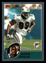 2003 Topps Base Set #43 Jason Taylor