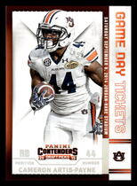 2015 Panini Contenders Draft Picks Game Day Tickets #8 Cameron Artis-Payne