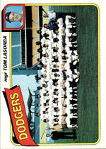 1980 Topps Base Set #302 Tom Lasorda