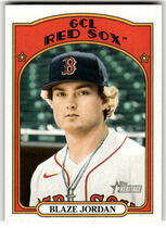 2021 Topps Heritage Minor League #95 Blaze Jordan