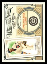 2012 Topps Allen and Ginter Whats in a Name #WIN27 Starlin Dejesus Castro