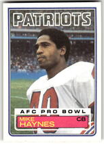 1983 Topps Base Set #332 Mike Haynes