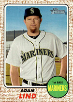 2017 Topps Heritage #105 Adam Lind