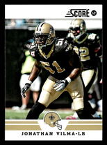 2012 Score Base Set #24 Jonathan Vilma