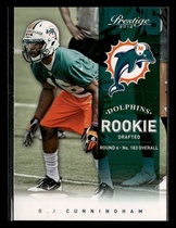 2012 Panini Prestige #246 B.J. Cunningham