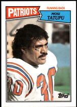 1987 Topps Base Set #100 Mosi Tatupu