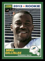 2013 Score Base Set #408 Mike Gillislee