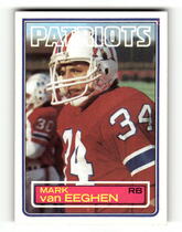 1983 Topps Base Set #337 Mark Van Eeghen