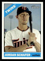 2015 Topps Heritage High Number #607 Jordan Schafer