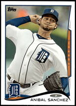 2014 Topps Base Set #81 Anibal Sanchez