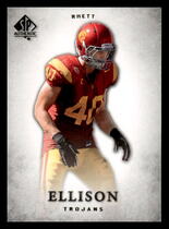 2012 SP Authentic #100 Rhett Ellison