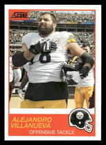 2019 Score Base Set #118 Alejandro Villanueva